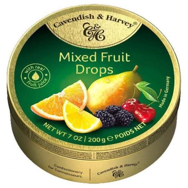 Image of Cavendish & Harvey Mixed Fruit Drops 200g