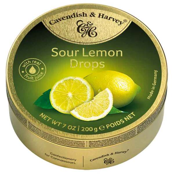 Image of Cavendish & Harvey Sour Lemon Drops 200g