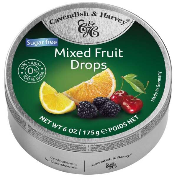 Image of Cavendish & Harvey Sugar Free Mixed Fruit 175g