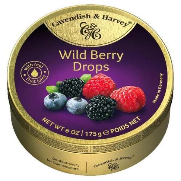 Image of Cavendish & Harvey Wild Berry Drops 175g