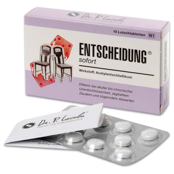 Image of Entscheidung sofort Tabletten/Lutschbonbons