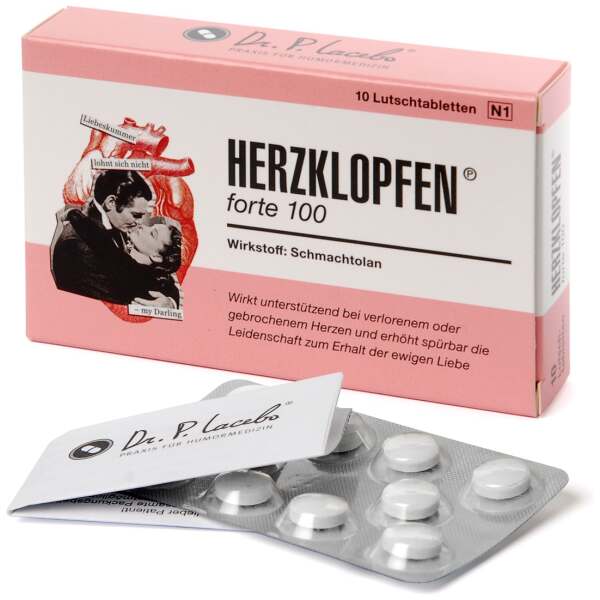 Image of Herzklopfen forte 100 Tabletten/Lutschbonbons