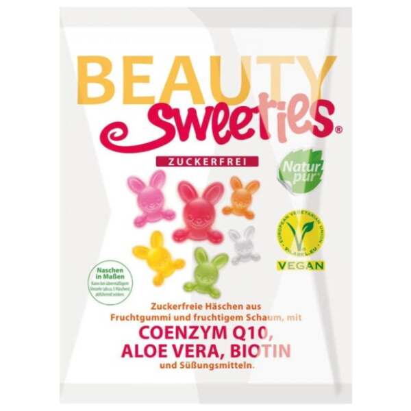 Image of Beauty Sweeties Zuckerfreie Häschen 125g