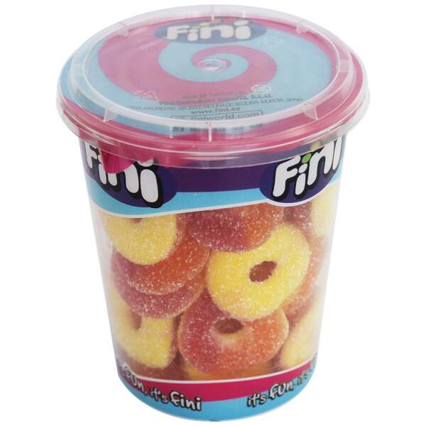 Image of Fini Peach Rings Cup 200g bei Sweets.ch