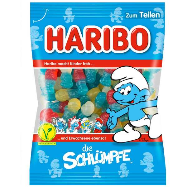 Image of Haribo die Schlümpfe klein 200g