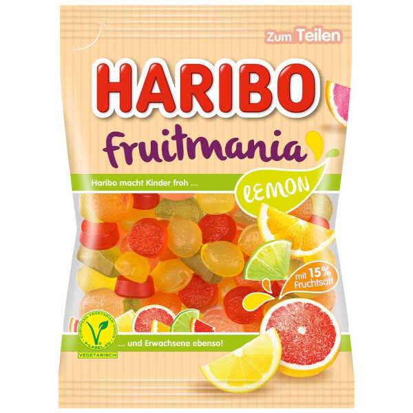 Image of Haribo Fruitmania Lemon 175g bei Sweets.ch