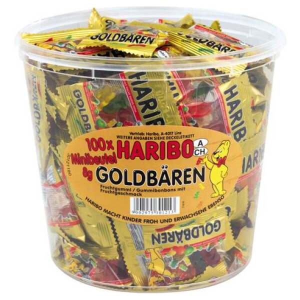 Image of Haribo Goldbären Minis 100x10g