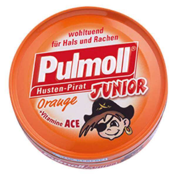 Image of Pulmoll Junior Orange + Vitamin C zuckerfrei 50g bei Sweets.ch