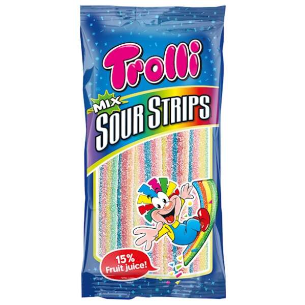 Image of Trolli Mix Sour Strips 85g bei Sweets.ch