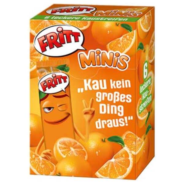 Image of Fritt Frucht Mini Orange 50g