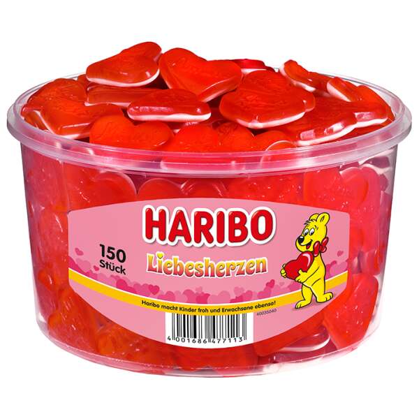 Image of Haribo Liebesherzen 150 Stk.