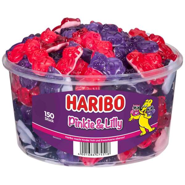 Image of Haribo Pinkie & Lilly 150 Stk.