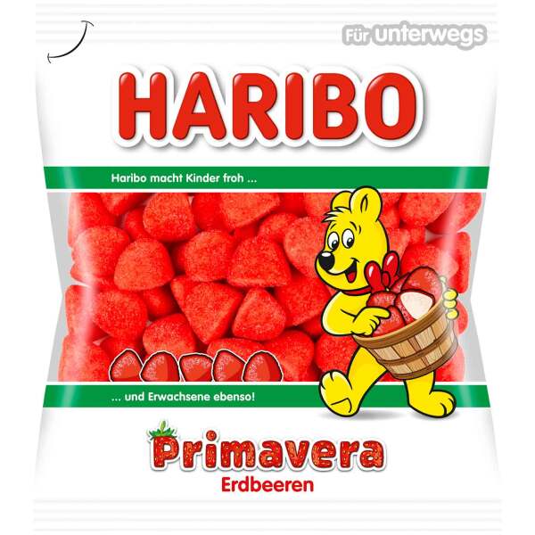 Image of Haribo Primavera Erdbeeren 100g