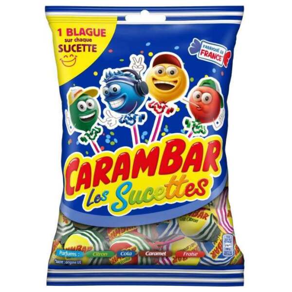 Image of Carambar Lollipop 156g