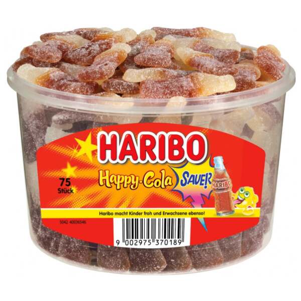 Image of Haribo Happy-Cola sauer 75 Stk. bei Sweets.ch