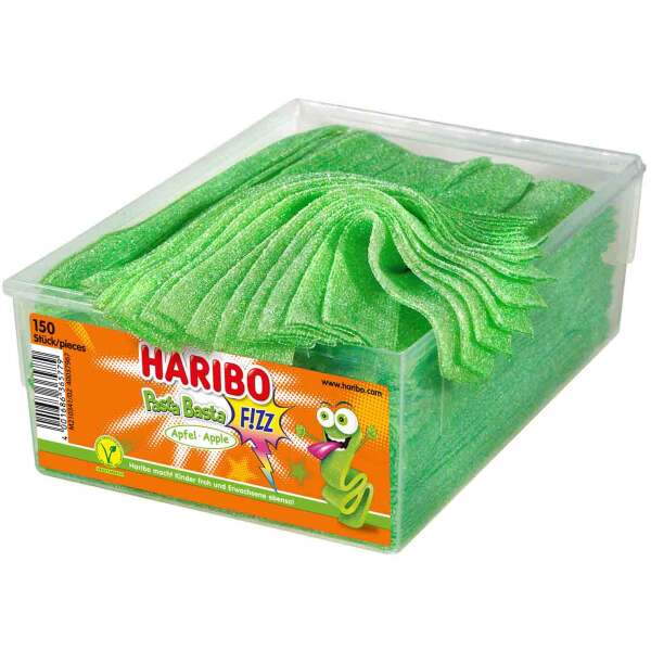 Image of Haribo Pasta Basta Apfel FIZZ 150 Stk.