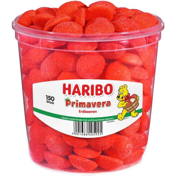 Image of Haribo Primavera Erdbeeren 150 Stk.