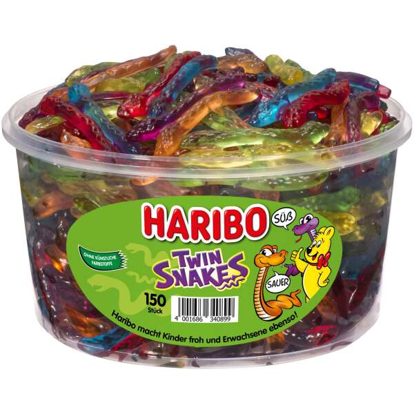 Image of Haribo Twin Snakes 150 Stk.