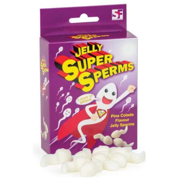 Image of Jelly Super Sperms Pina Colada Flavour 120g