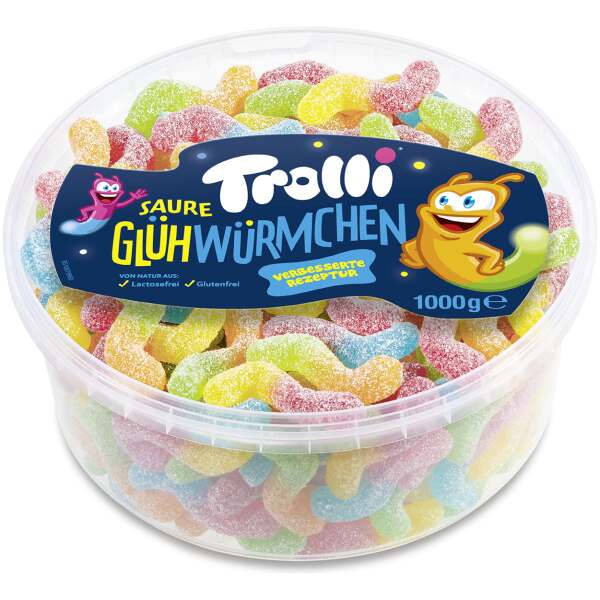 Image of Trolli Saure Glühwürmchen 1000g bei Sweets.ch