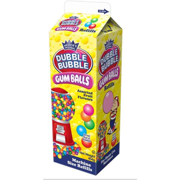 Image of Dubble Bubble Gumballs Nachfüller 454g