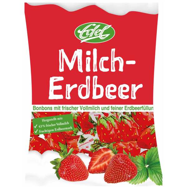 Image of Edel Vollmilch-Erdbeer Bonbons 125g