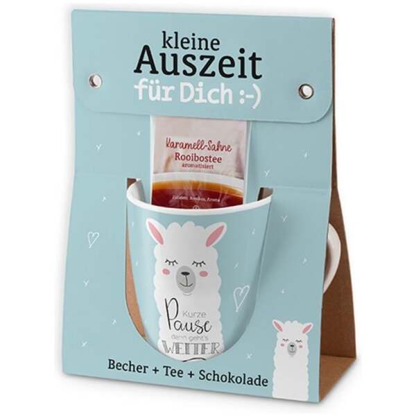 Image of Tasse - Kleine Auszeit für Dich (Lama) bei Sweets.ch