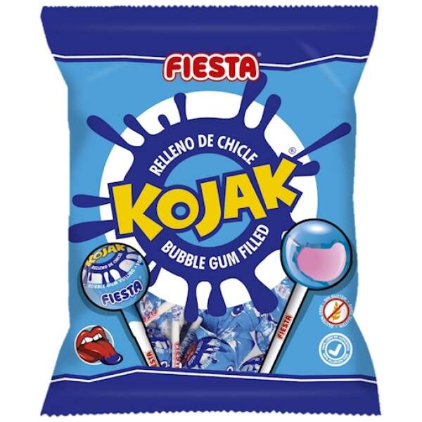 Image of Fiesta Kojak Mouthpainter Bubble Gum Lollie