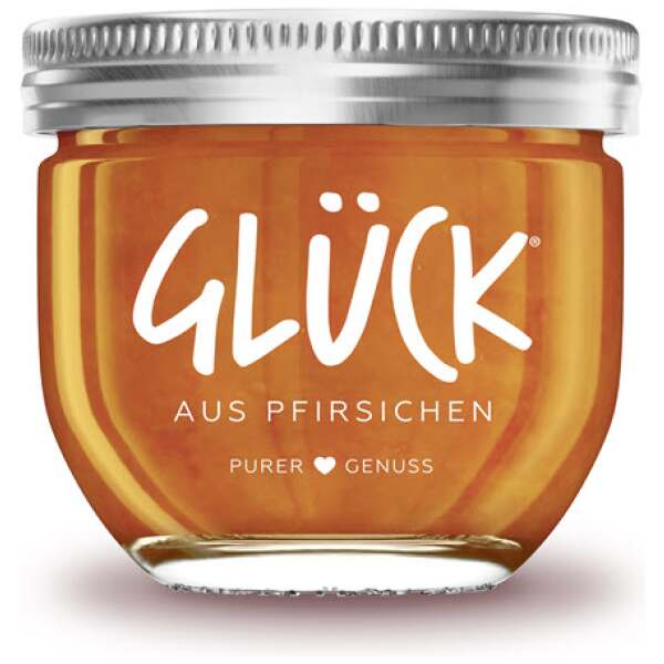 Image of GLÜCK Pfirsich Konfitüre 230g