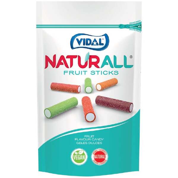 Image of Vidal Natural Fruit Sticks 180g