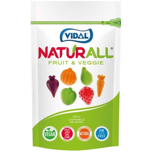 Image of Vidal Natural Fruit & Veggie 180g