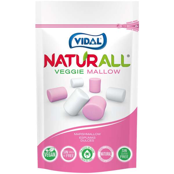 Image of Vidal Natural Veggie Mallow 90g