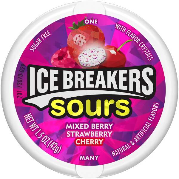 Image of Ice Breakers Sours Mixed Berry 42g