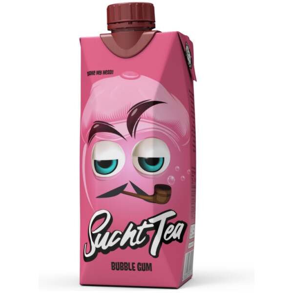 Image of SuchtTea Bubble Gum 500ml bei Sweets.ch