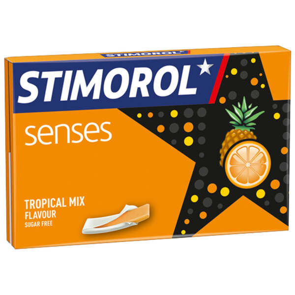 Image of Stimorol Senses Tropical Mix 23g