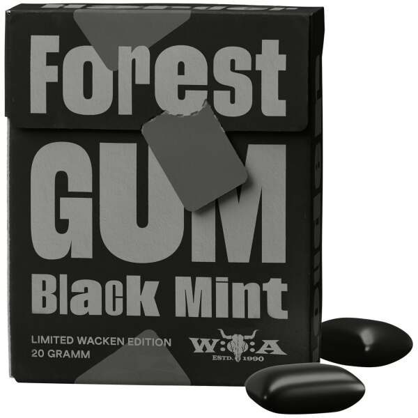 Image of Forest Gum Black Mint Limited Wacken Edition 20g