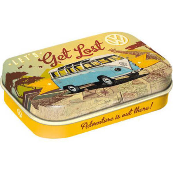 Image of Nostalgic Art - VW Bulli Lets Get Lost Mint Box 15g bei Sweets.ch