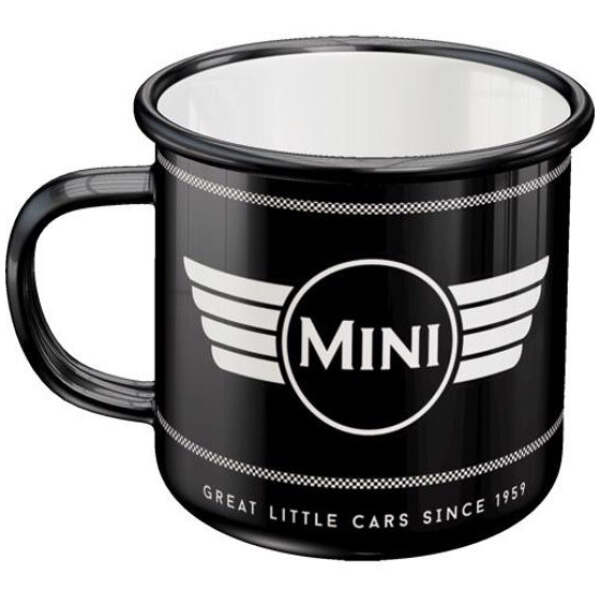 Image of Nostalgic Art - Mini Logo Black Tasse bei Sweets.ch