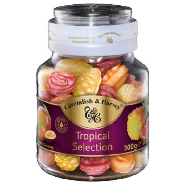 Image of Cavendish & Harvey Tropical Selection im Glas 300g