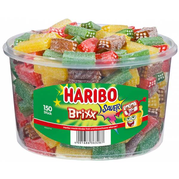 Image of Haribo Brixx Sauer 1200g bei Sweets.ch