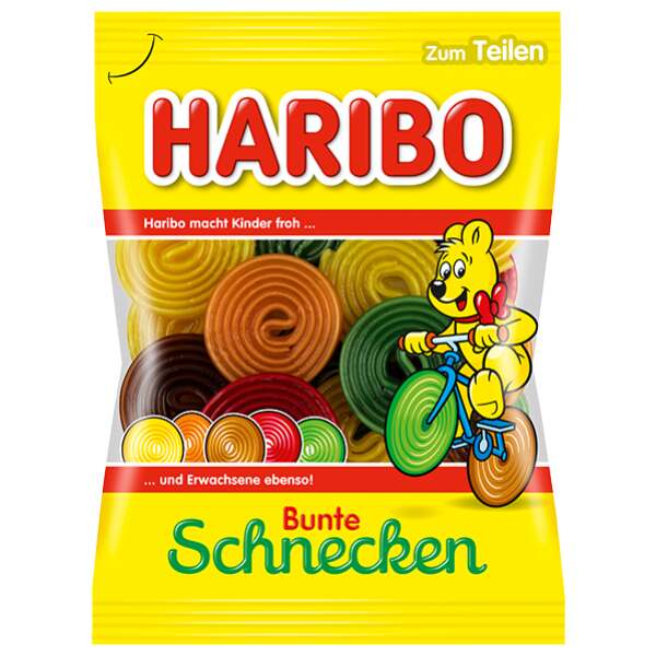 Image of Haribo Bunte Schnecken 175g