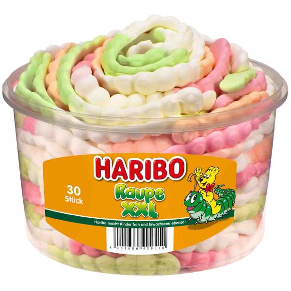 Image of Haribo Raupe XXL 30 Stk.