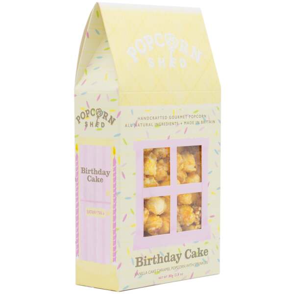 Image of Popcorn Shed Birthday Cake 80g