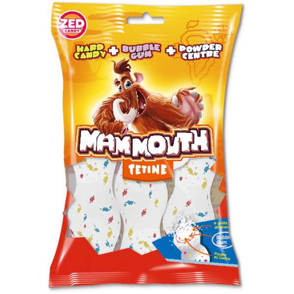 Image of ZED Candy Mammouth Tetine 4er 112g bei Sweets.ch