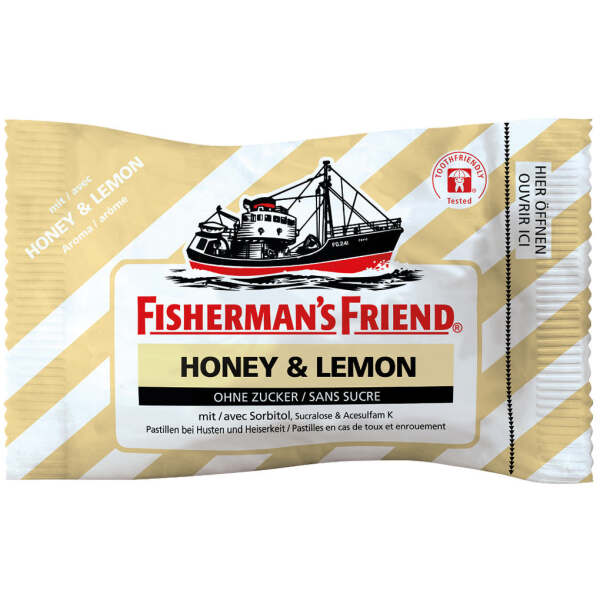 Image of Fisherman's Friend Honey & Lemon 25g