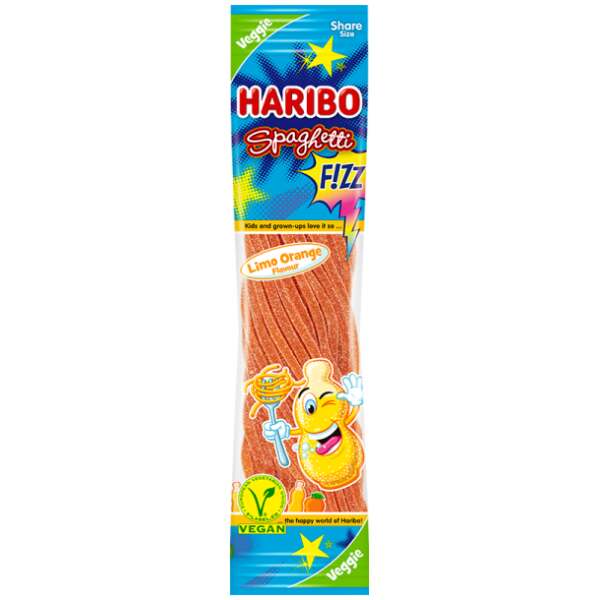 Image of Haribo Spaghetti Limo Orange Sour Fizz 200g bei Sweets.ch