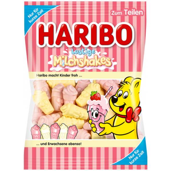 Image of Haribo Lustige Milchshakes 175g