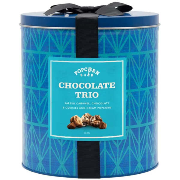 Image of Popcorn Shed Chocolate Trio Dose 400g