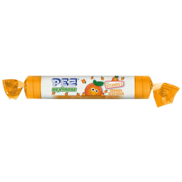 Image of PEZ Traubenzucker Rolle Orange 39g bei Sweets.ch