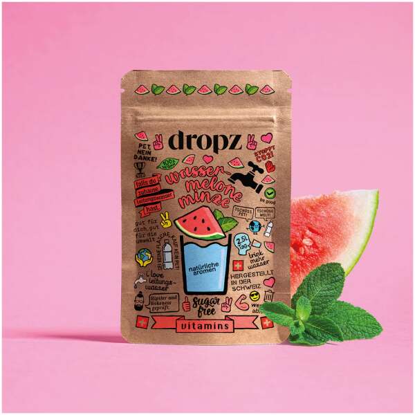 Image of dropz Wassermelone Minze bei Sweets.ch